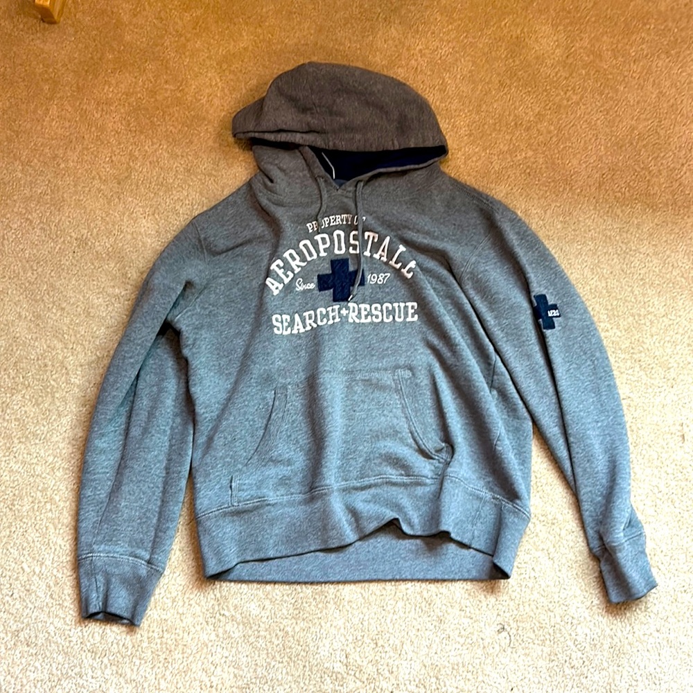 Sweatshirt, Aéropostale, S, grey